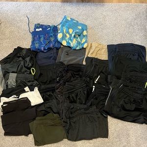 Men’s Shorts Bundle. Nike, under armour, basketball shorts, golf shorts, swim